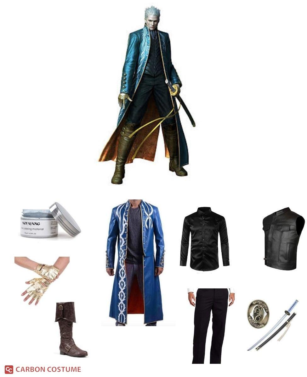 Vergil from Devil May Cry 3 Costume, Carbon Costume